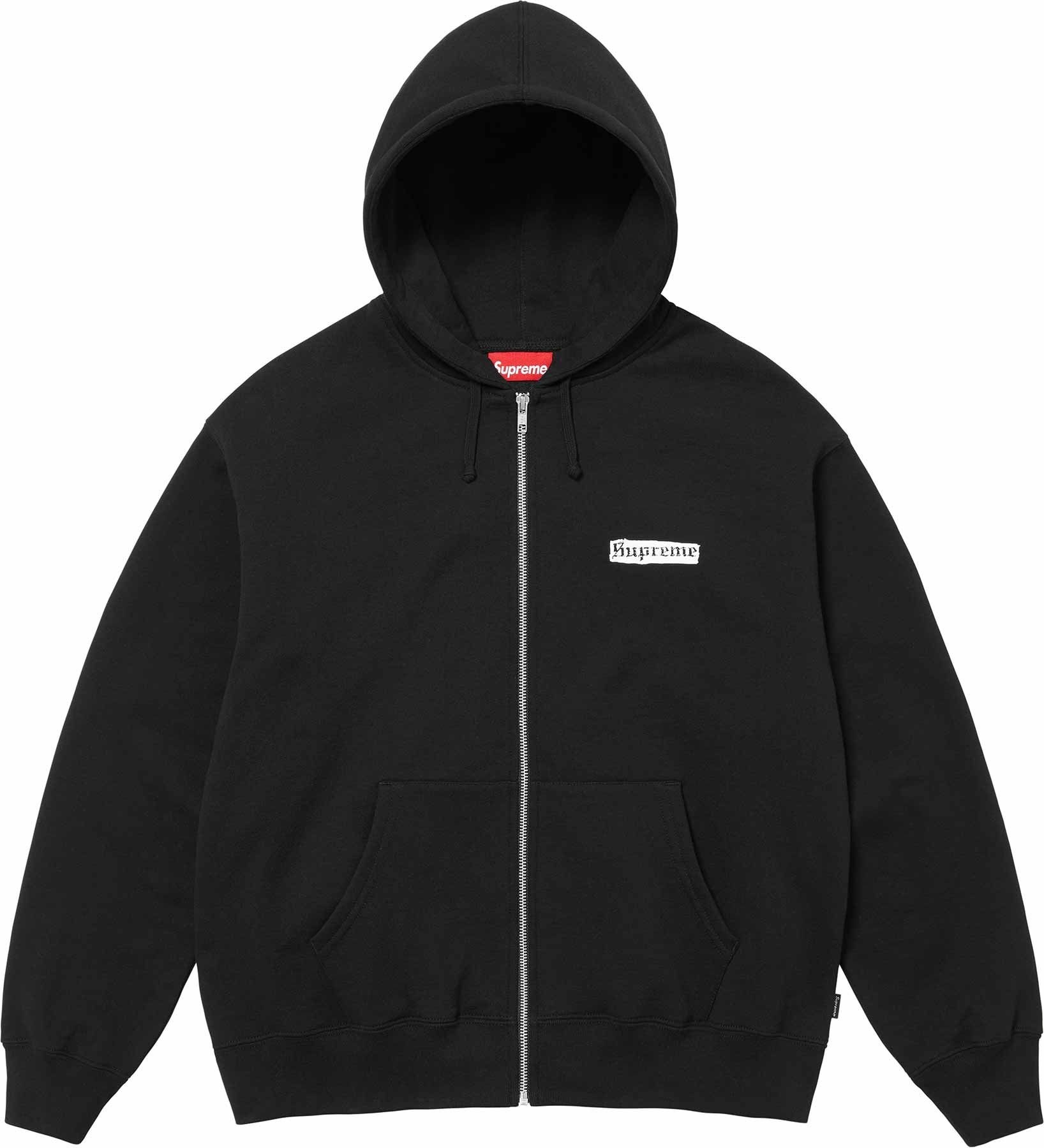 Spread Zip Up Hooded Sweatshirt view 4